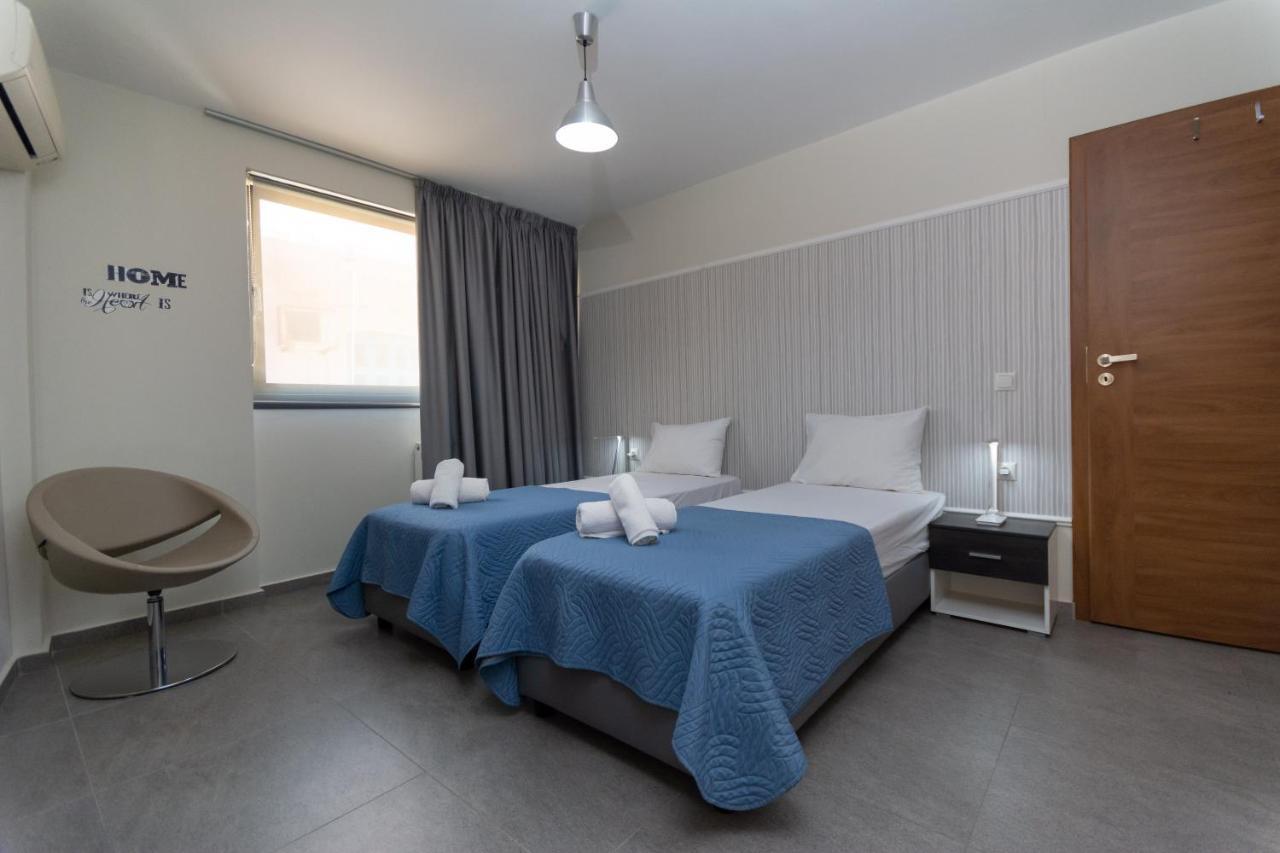 Spacious Fully Equipped 3Bd 2Bath Apt In The Heart Of City With Balconies Ac And Fast Wifi #1 Heraklion  Bagian luar foto